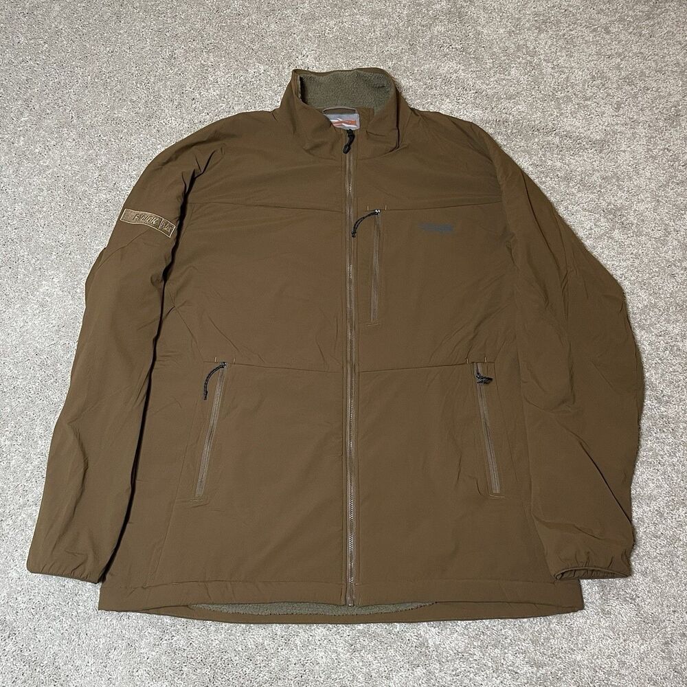 Sitka Gear Ambient 200 Jacket Pyrite Primaloft Hunting Jacket Zip Coat Men’s XXL